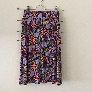 Cat and Jack flower print girls skirt